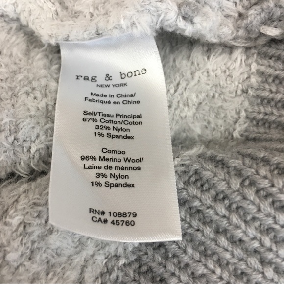 <SOLD>Rag & Bone Womens Valerie Wool-Blend New - Picture 5 of 6